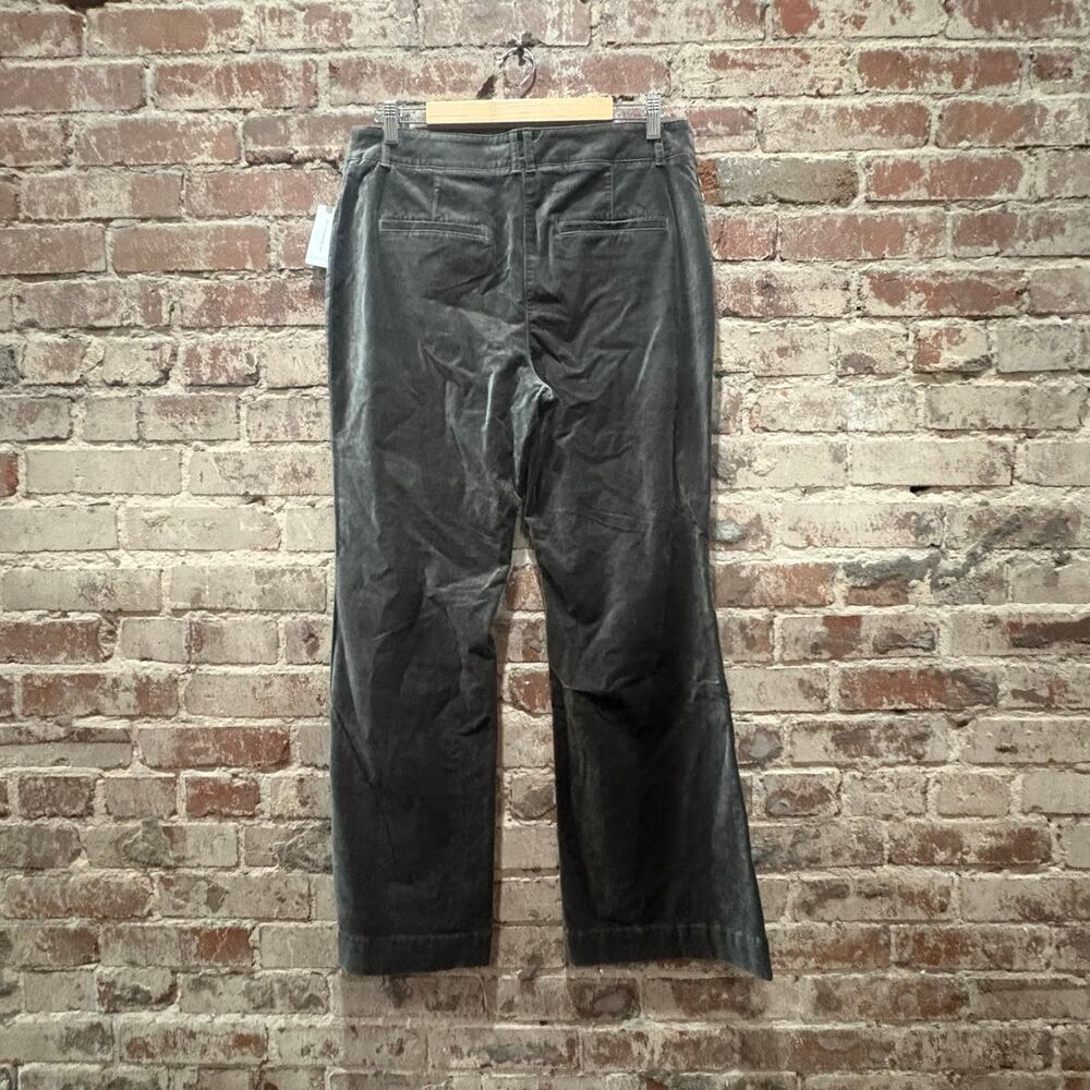 NEW Anthropologie The Icon Flare Corduroy Pants in Gray Size‎ 12 - Picture 9 of 9